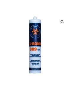 SILICONE CART.U-BOND 309 TFC 310ML TRASP.