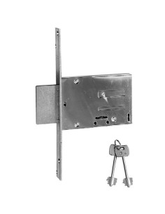 Serratura ad Infilare Doppia Mappa E.70 - Iseo 661704N