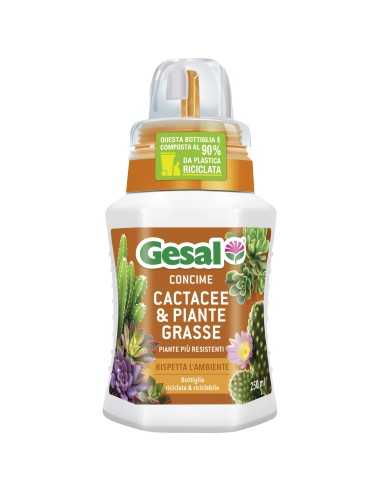 GESAL CONCIME PIANTE GRASSE FLACONE DA 250 ML