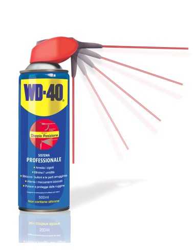 WD-40 SBLOCCANTE FLACONE DA 500 ML DOPPIA POSIZIONE