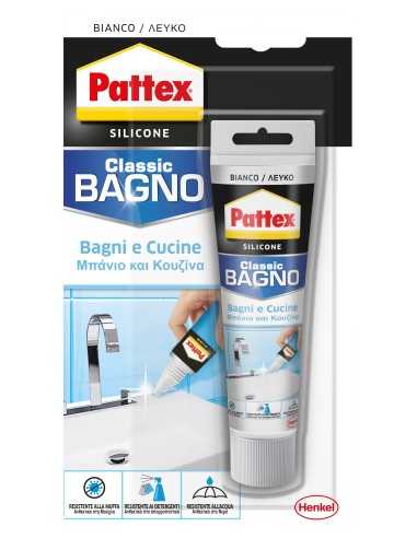 PATTEX SILICONE CLASSIC BAGNI E CUCINE 50 ML