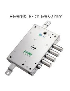 SERRATURA MOTTURA DOPPIA MAPPA REVERSIBILE CATENACCIO...