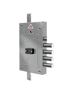 Serratura doppia mappa  triplice  ad applicare scrocco...