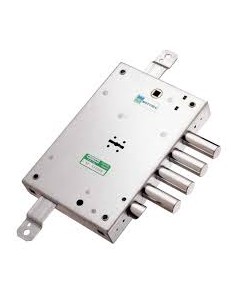 SERRATURA  DOPPIA MAPPA TRIPLICE  APPLICARE CATENACCIO...