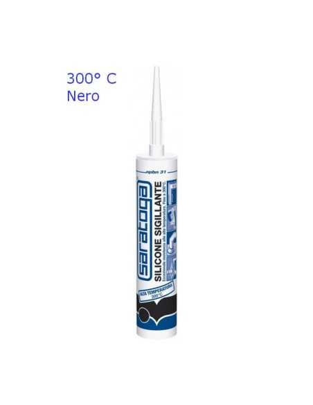 Silicone Alta Temperatura Nero